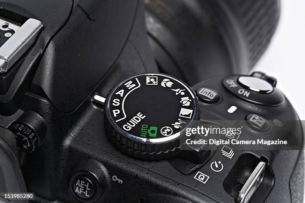 Detail of an Olympus PEN E-P3 compact system camera, taken on February 29, 2012.