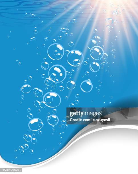 deep sign - pool splash stock illustrations