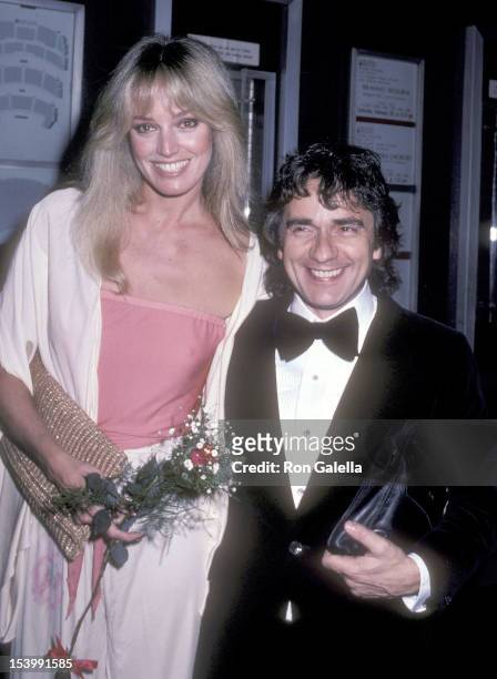 Actress Susan Anton and actor Dudley Moore attend the American Ballet Theatre's Opening Night Performance of "LA Bayadere" on January 26, 1981 at the...