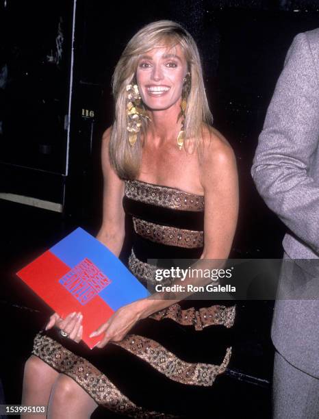 Actress Susan Anton Celebrates the Launch of her Workout Video "Slimatics: The Total Fitness Program for Life / First Steps to Fitness" on May 2,...