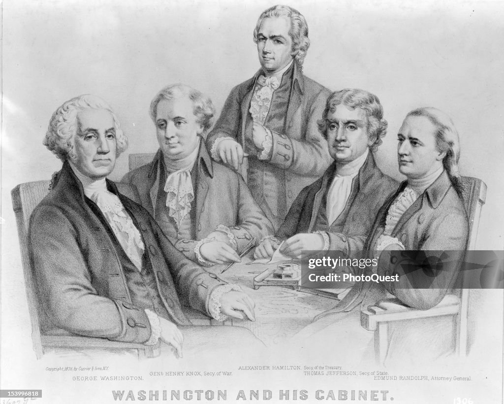 Washington And His Cabinet