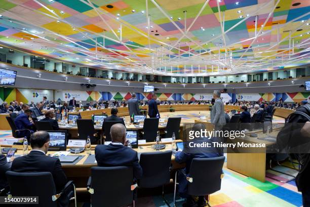 Caribbean, Latin America and EuropeanUnion leaders attends an European Union and Community of Latin American and Caribbean States summit in the...