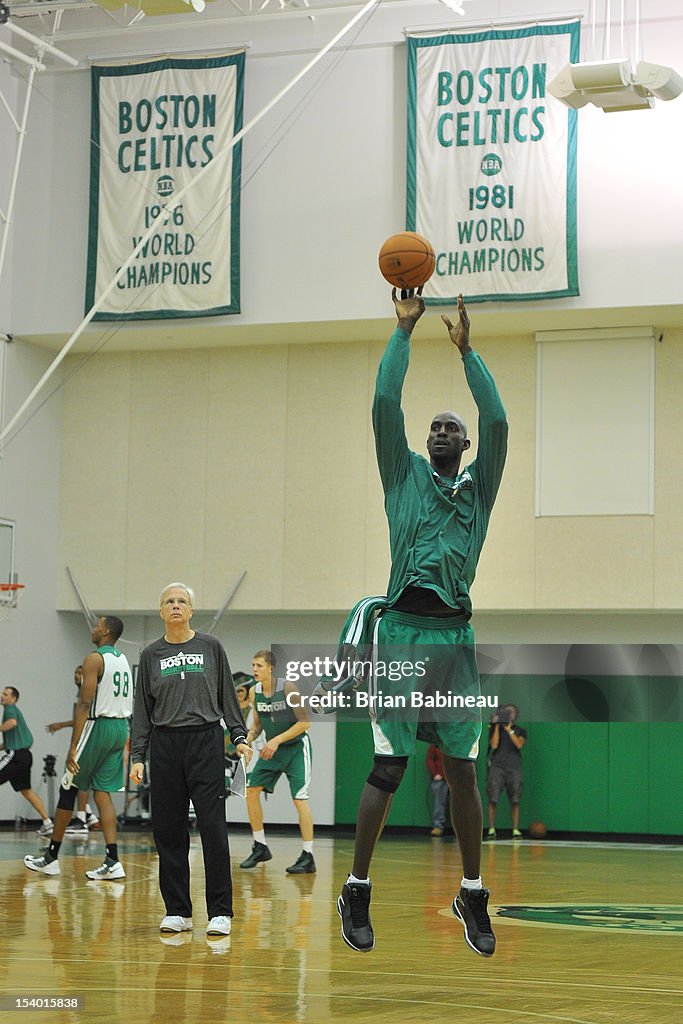 Boston Celtics Practice