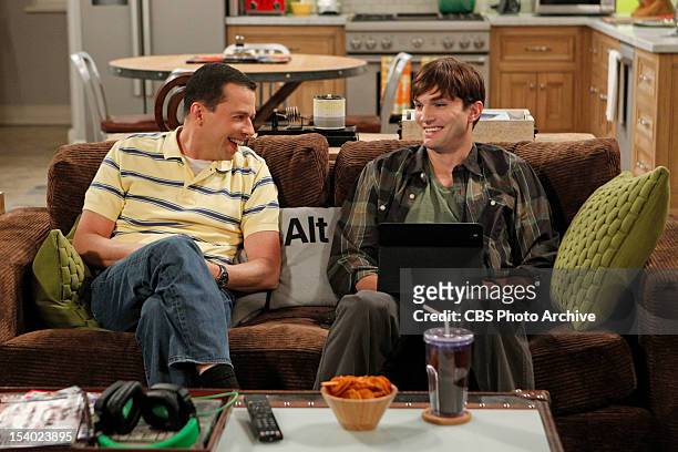 That's Not What They Call It In Amsterdam" Alan and Walden share a laugh, on TWO AND A HALF MEN, Thursday, Oct. 25 on the CBS Television Network. In...