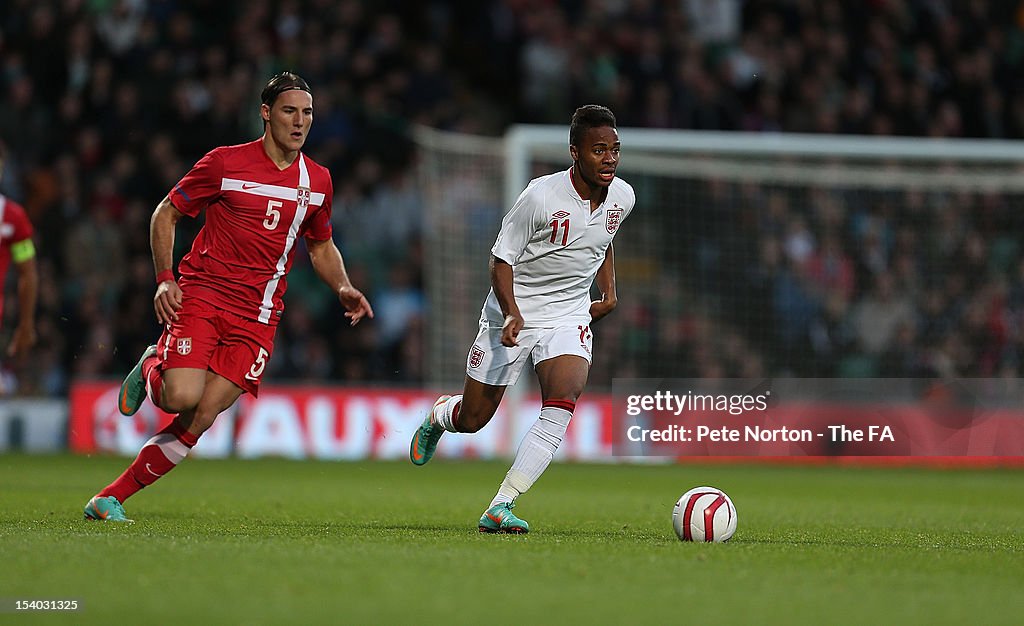 England U21 v Serbia U21 - Under 21 European Championship Play Off