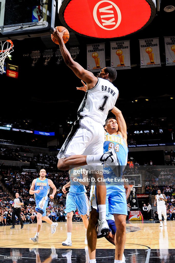 Denver Nuggets v San Antonio Spurs