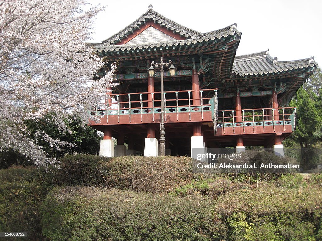 Temple at Chuktobong Park