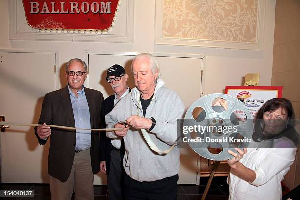 John Palmieri, Executive Director of Casino Reinvestment Development Authority, William Sokolic, President of Cinefest, Robert Downey Sr. And Carol...