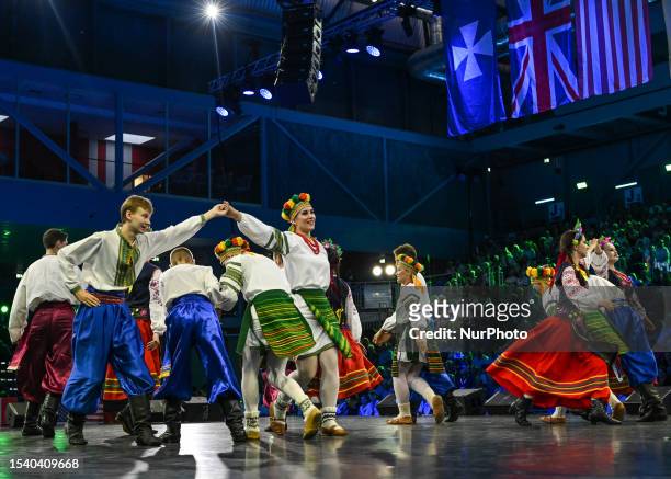 Captivating Performance by Song and Dance Ensemble ' Polanie znad Dniepru' from Kiev, Ukraine, at the 19th World Festival of Polish Diaspora...
