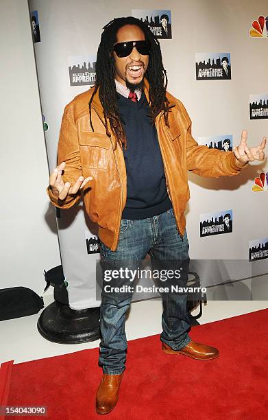 Musician Lil Jon attends the "Celebrity Apprentice All Stars" Season 13 Press Conference at Jack Studios on October 12, 2012 in New York City.