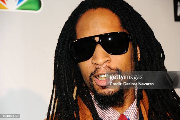 Musician Lil Jon attends the "Celebrity Apprentice All Stars" Season 13 Press Conference at Jack Studios on October 12, 2012 in New York City.