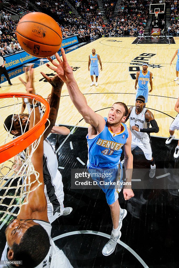 Denver Nuggets v San Antonio Spurs