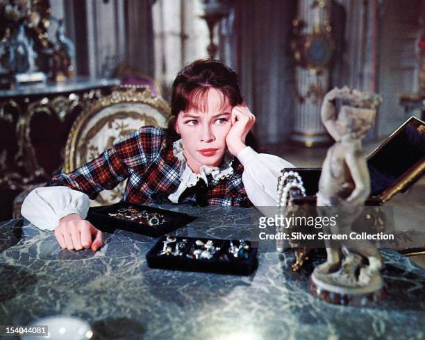 French actress Leslie Caron in the title role of 'Gigi', directed by Vincente Minnelli, 1958.