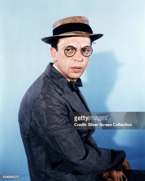 American comic actor Don Knotts as Henry Limpet in the live-action/animated film 'The Incredible Mr Limpet', directed by Arthur Lubin, 1964.