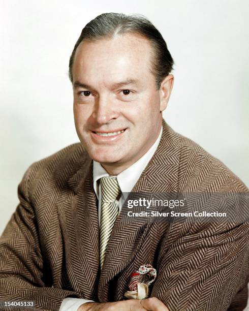 English-born American comedian Bob Hope , circa 1945.