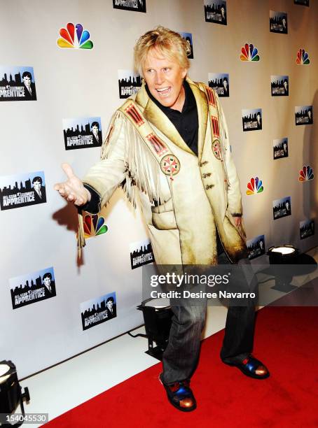Actor Gary Busey attends the "Celebrity Apprentice All Stars" Season 13 Press Conference at Jack Studios on October 12, 2012 in New York City.