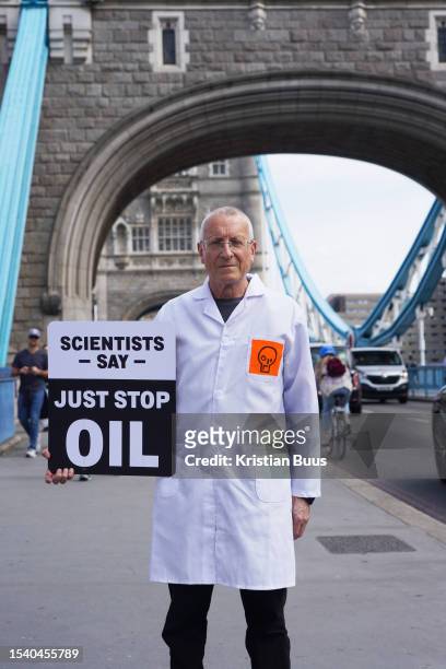 Tristram Wyatt, zoologist from Oxford University as Just Stop Oil scientists, all of which have PhDs are calling for the government to listen to...