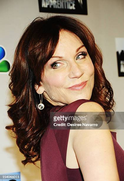 Actress Marilu Henner attends the "Celebrity Apprentice All Stars" Season 13 Press Conference at Jack Studios on October 12, 2012 in New York City.