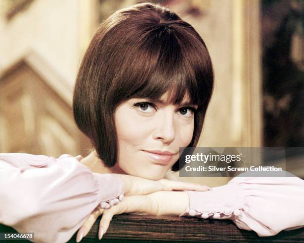 American actress Barbara Feldon, circa 1966. She plays Agent 99 in the American TV comedy series 'Get Smart'.