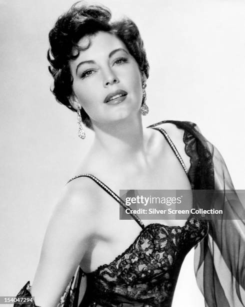 American actress Ava Gardner , circa 1950.