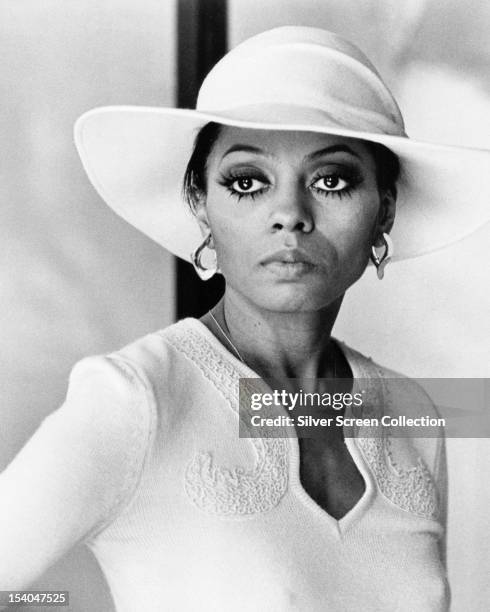 American singer and actress Diana Ross as Tracy in 'Mahogany', directed by Berry Gordy, 1975.