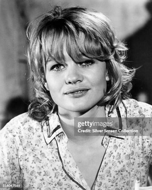 English actress Judy Geeson as Jody Kenyon in the TV movie 'Who Killed the Mysterious Mr Foster', directed by Fielder Cook, 1971.