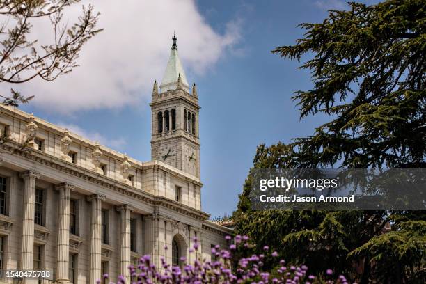 Berkeley , CA Sather Tower on the campus of UC Berkeley on Thursday, June 22, 2023 in Berkeley , CA.