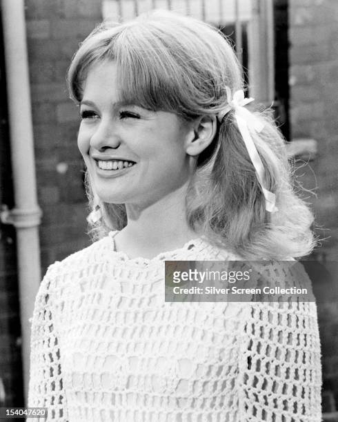 English actress Judy Geeson as Pamela Dare in 'To Sir, With Love', directed by James Clavell, 1967.