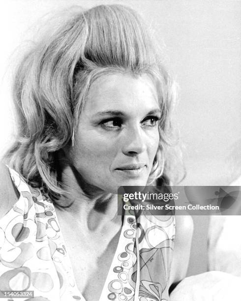 American actress Angie Dickinson as Sergeant Suzanne 'Pepper' Anderson in the crime series 'Police Woman', circa 1976.