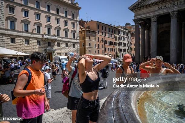 Heat In Rome 2,708 Heat Wave Italy Stock Photos, High-Res Pictures, and Images ...