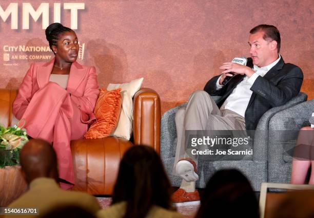 Rosalyn Durant, Vice President Programming and Acquisitions at ESPN, and Mike Mulvihill, President, Insights and Analytics at Fox Corporation speak...