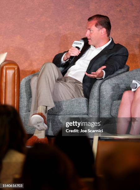 Mike Mulvihill, President, Insights and Analytics at Fox Corporatio speaks onstage during “State of Sports TV Programming and Game Coverage” at...