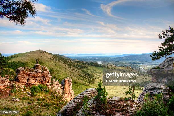 land of legend - orkhon river stock pictures, royalty-free photos & images