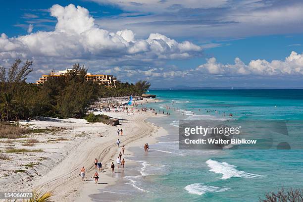 cuba, matanzas province, varadero, varadero beach - cuba beach stock pictures, royalty-free photos & images