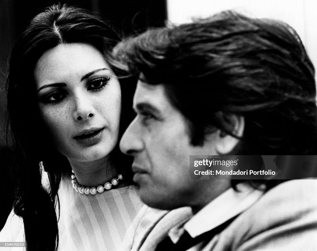 Corrado Pani and Edwige Fenech in Anna, the pleasure, the torment