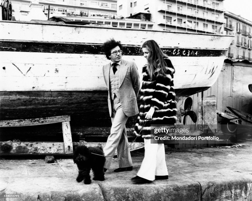 Peppino di Capri with Giuliana Gagliardi