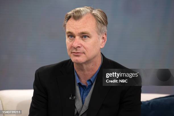 Christopher Nolan on Tuesday, July 18, 2023 --