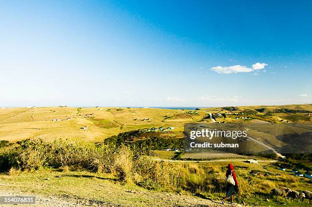 rural area - transkei stockfoto's en -beelden