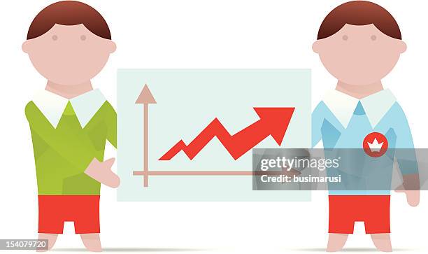 office workers - manager explaining stock illustrations