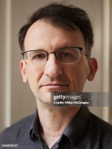 Writer and software engineer David Auerbach is photographed for the Guardian UK on February 24, 2023 in New York City.