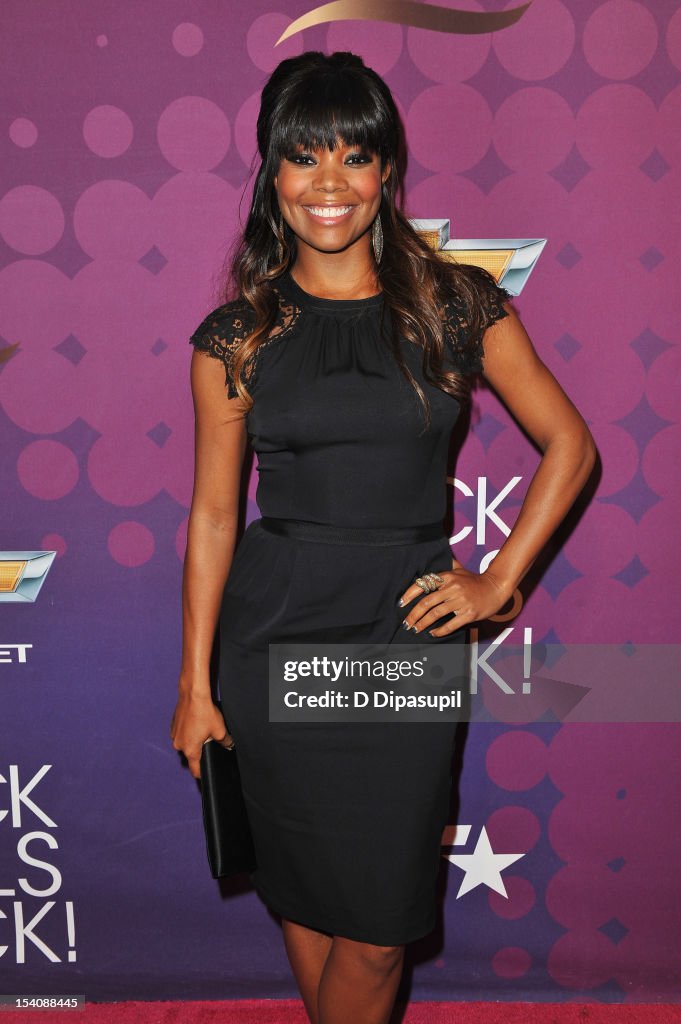 BET's Black Girls Rock 2012 - CHEVY Red Carpet