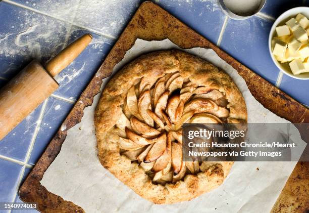 Apple tart for Thanksgiving special section Photographed Tuesday, Nov. 3 in the Chronicle studio in Houston.