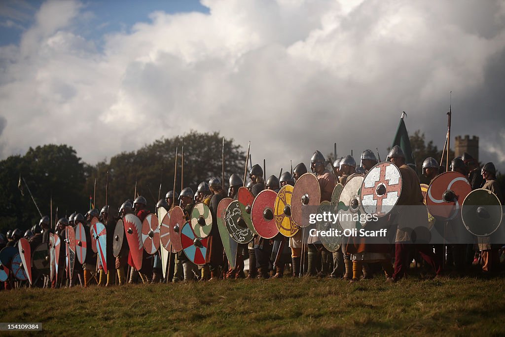 Enthusiasts Take Part In The Annual Reenactment Of The Battle Of Hastings