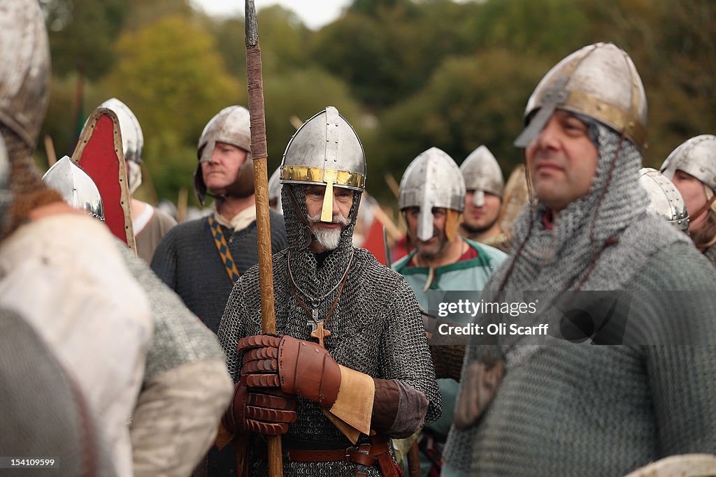 Enthusiasts Take Part In The Annual Reenactment Of The Battle Of Hastings