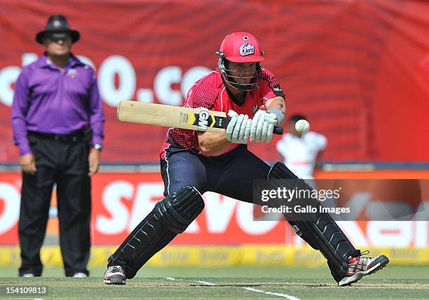 Shane Watson of the Sixers sets off for a run during the Champions League Twenty20 match between Chennai Super Kings and Sydney Sixers at Bidvest...