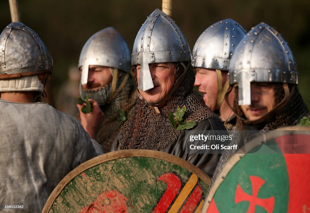 Enthusiasts Take Part In The Annual Reenactment Of The Battle Of Hastings