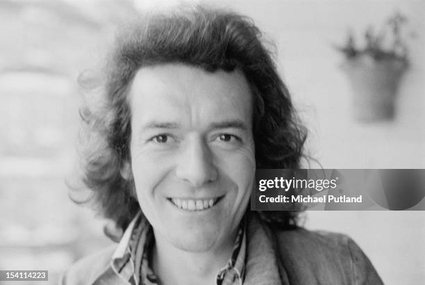 English singer Allan Clarke of the Hollies, 10th March 1972.