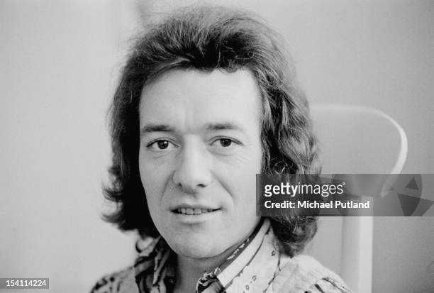 English singer Allan Clarke of the Hollies, 10th March 1972.
