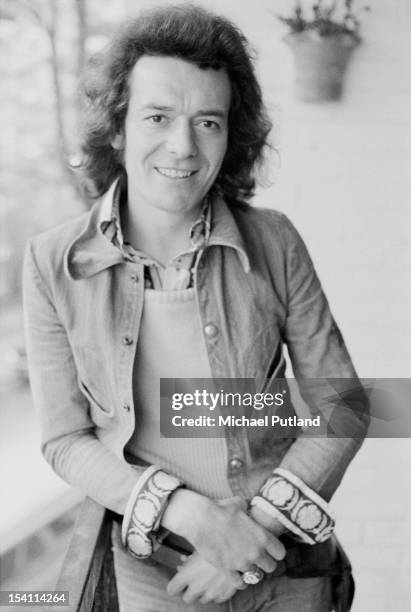 English singer Allan Clarke of the Hollies, 10th March 1972.