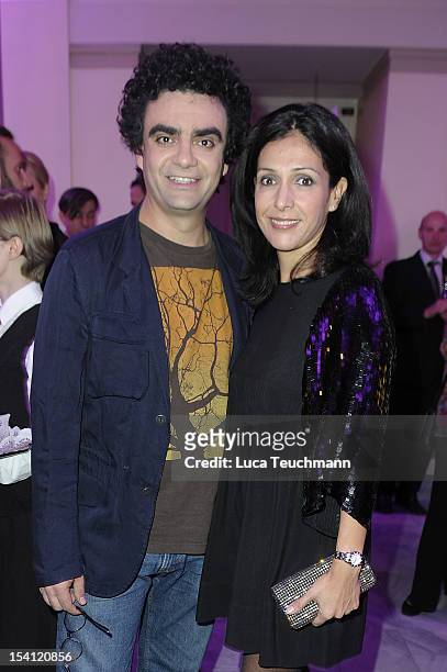 Lucia Villazon and Rolando Villazon attend the Echo Klassik 2012 award ceremony at Konzerthaus on October 14, 2012 in Berlin, Germany.